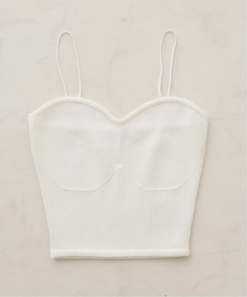AURALEEオーラリー SILK NYLON KNIT CAMI　ROKU SUPER HIGH GAUGE WASHABLE SILK NYLON KNIT CAMISOLE IN LIGHT