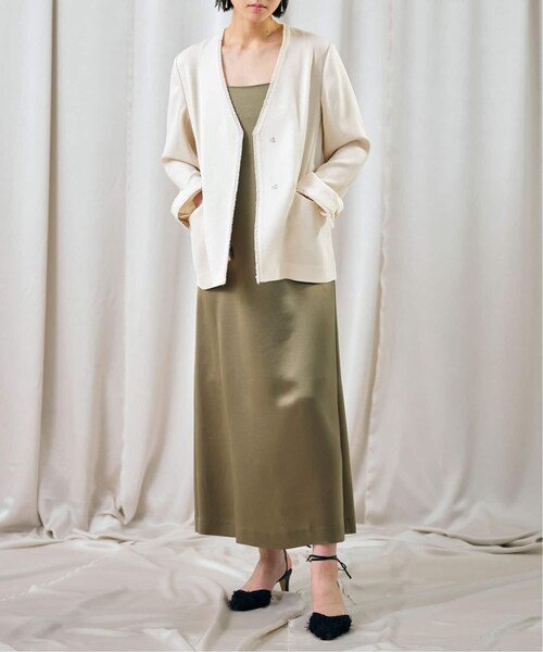 SLOBE IENA（スローブイエナ）の「《予約》habi Vネックジャケット