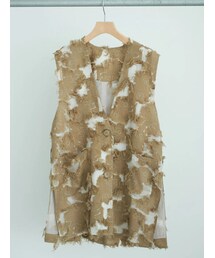 新品 GARAGE OF GOOD CLOTHING チュール付きワークベスト チュール付きワークベスト/GARAGE OF GOOD CLOTHING（ガレージ