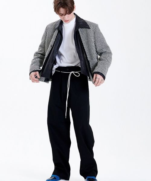 ALAND(エーランド)の「LA MER MA MAISON/ローライズパンツ(パンツ・ブラック(19)/ベージュ(55)・M/L)」の3枚目の写真