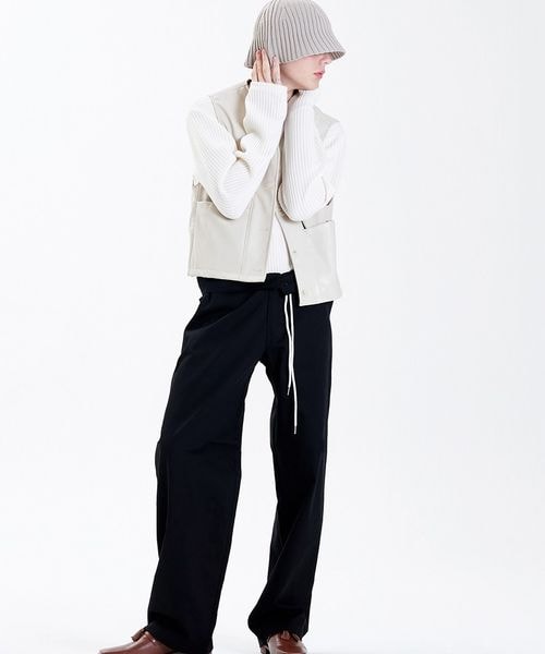 ALAND(エーランド)の「LA MER MA MAISON/ローライズパンツ(パンツ・ブラック(19)/ベージュ(55)・M/L)」の4枚目の写真