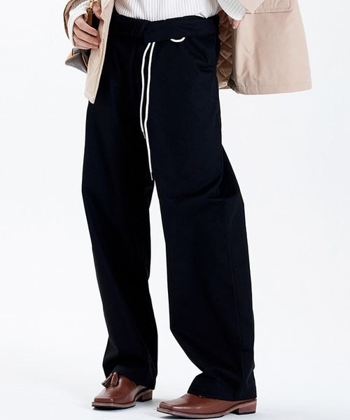 ALAND(エーランド)の「LA MER MA MAISON/ローライズパンツ(パンツ・ブラック(19)/ベージュ(55)・M/L)」の6枚目の写真