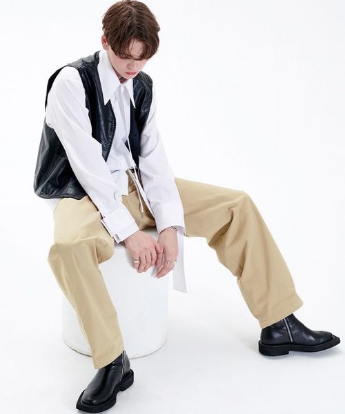 ALAND(エーランド)の「LA MER MA MAISON/ローライズパンツ(パンツ・ブラック(19)/ベージュ(55)・M/L)」の10枚目の写真