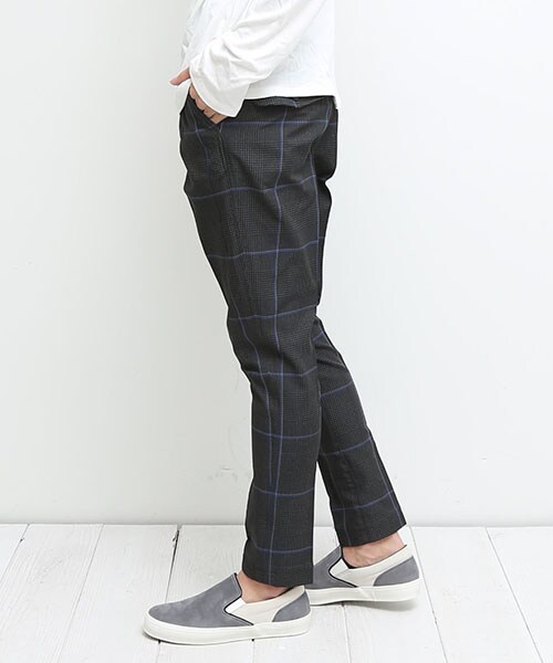 Name.(ネーム)の「CHECK SLACKS(その他・メンズ・その他)」の3枚目の写真