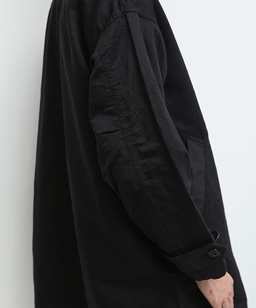 Name.(ネーム)の「C/L BAL COLLAR COAT BGE/TAN(その他・メンズ・BGE/TAN/BLK・0/1)」の9枚目の写真