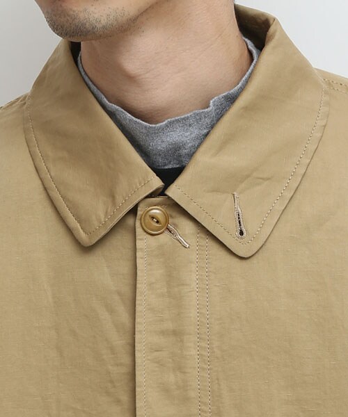 Name.(ネーム)の「C/L BAL COLLAR COAT BGE/TAN(その他・メンズ・BGE/TAN/BLK・0/1)」の17枚目の写真
