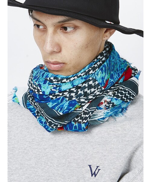 WHIZLIMITED（ウィズリミテッド）の「SHEMAGH（その他・WHT/OLV・F）」の2枚目の写真