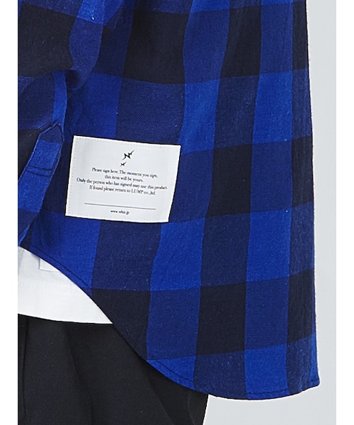 WHIZLIMITED(ウィズリミテッド)の「STAND SHIRTS(その他・STRIPE/BLU/CHECK・M/L/XL)」の15枚目の写真