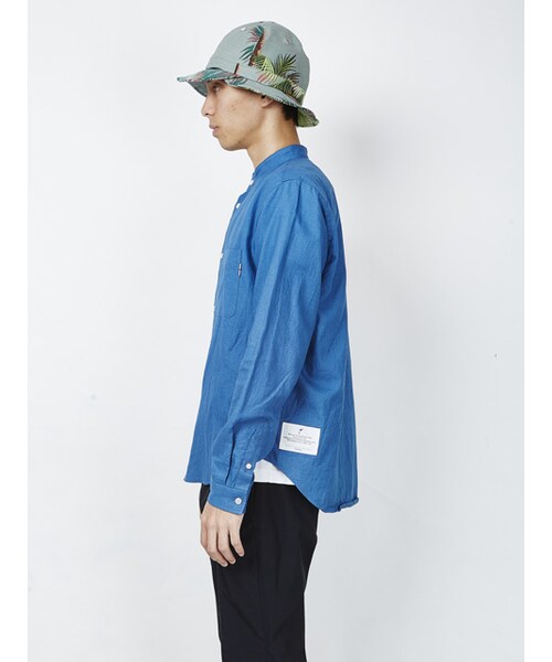 WHIZLIMITED(ウィズリミテッド)の「STAND SHIRTS(その他・STRIPE/BLU/CHECK・M/L/XL)」の8枚目の写真
