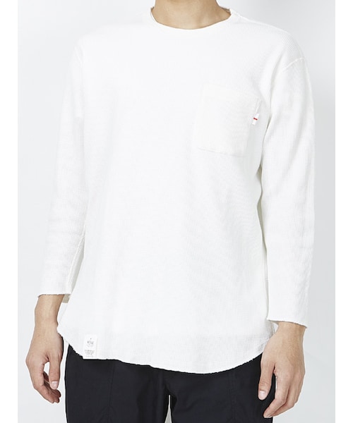 WHIZLIMITED（ウィズリミテッド）の「THERMAL 8/S（トップス・WHT・M/L/XL）」の4枚目の写真