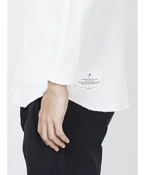 WHIZLIMITED（ウィズリミテッド）の「THERMAL 8/S（トップス・WHT・M/L/XL）」の5枚目の写真