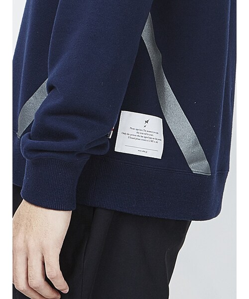 WHIZLIMITED（ウィズリミテッド）の「REFLECT CREW（トップス・H.GRY/NAV/BLK・M/L/XL）」の10枚目の写真