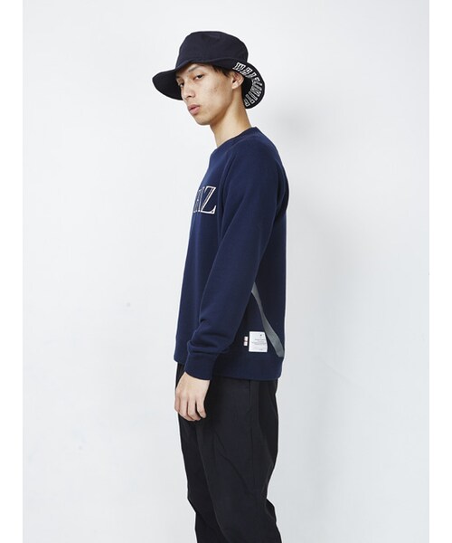 WHIZLIMITED（ウィズリミテッド）の「REFLECT CREW（トップス・H.GRY/NAV/BLK・M/L/XL）」の8枚目の写真