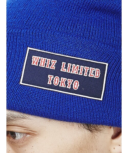 WHIZLIMITED（ウィズリミテッド）の「EMBLEM KNIT CAP（帽子・RED/BLU/BLK・F）」の10枚目の写真