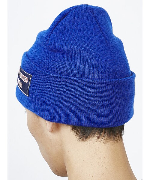 WHIZLIMITED（ウィズリミテッド）の「EMBLEM KNIT CAP（帽子・RED/BLU/BLK・F）」の9枚目の写真