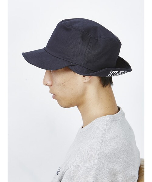 WHIZLIMITED（ウィズリミテッド）の「DUAL CAP（帽子・NAV/BLK・M/L）」の3枚目の写真
