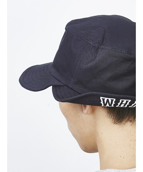 WHIZLIMITED（ウィズリミテッド）の「DUAL CAP（帽子・NAV/BLK・M/L）」の4枚目の写真