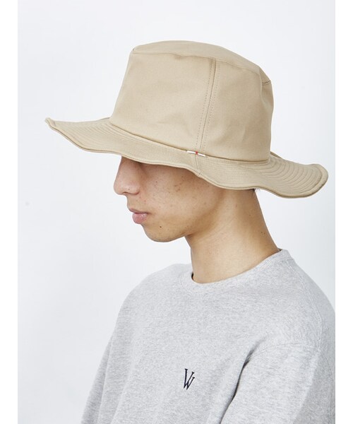 WHIZLIMITED(ウィズリミテッド)の「WIDE HAT(帽子・BEG/NAV/BLK・M/L)」の3枚目の写真