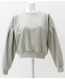 ANAP | ドロップパフショルダースウェットプルオーバー(トップス)