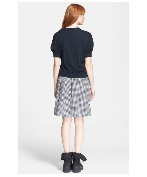 Marc by Marc Jacobs（マークバイマークジェイコブス）の「MARC BY MARC JACOBS Twisted Hem Sweater Dress（ワンピース・レディース・Normandy Blue・Regular Medium/Regular Large/Regular X-Small/Regular Small）」の2枚目の写真