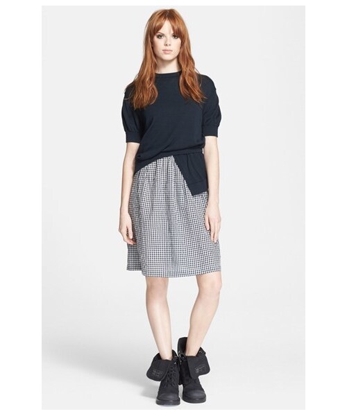 Marc by Marc Jacobs（マークバイマークジェイコブス）の「MARC BY MARC JACOBS Twisted Hem Sweater Dress（ワンピース・レディース・Normandy Blue・Regular Medium/Regular Large/Regular X-Small/Regular Small）」の3枚目の写真