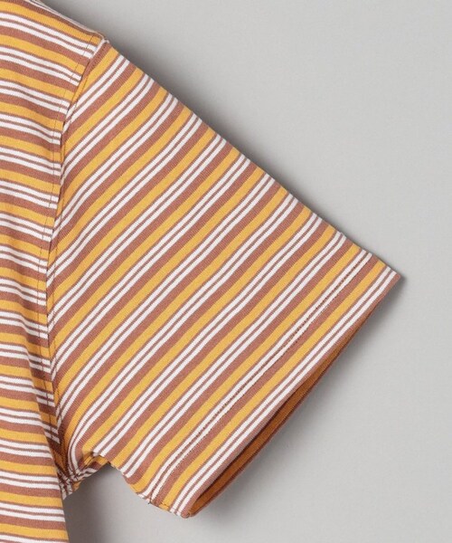 DANTON（ダントン）の「POCKET T-SHIRT（その他・レディース・イエロー/ネイビー・S）」の3枚目の写真