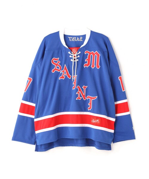 ROYAL FLASH（ロイヤルフラッシュ）の「SAINT MICHAEL/セント マイケル/LS TEE/GAMESHIRT/BLUE（トップス・ブルー・F）」の15枚目の写真