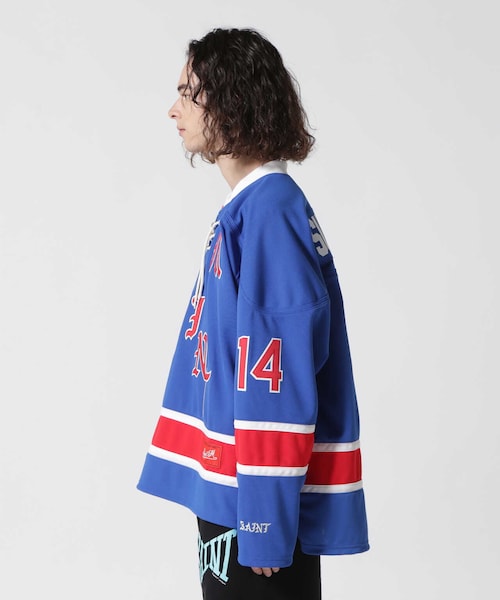 ROYAL FLASH（ロイヤルフラッシュ）の「SAINT MICHAEL/セント マイケル/LS TEE/GAMESHIRT/BLUE（トップス・ブルー・F）」の7枚目の写真