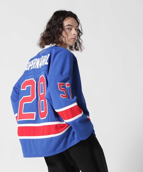 ROYAL FLASH（ロイヤルフラッシュ）の「SAINT MICHAEL/セント マイケル/LS TEE/GAMESHIRT/BLUE（トップス・ブルー・F）」の2枚目の写真