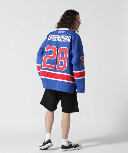 ROYAL FLASH（ロイヤルフラッシュ）の「SAINT MICHAEL/セント マイケル/LS TEE/GAMESHIRT/BLUE（トップス・ブルー・F）」の6枚目の写真