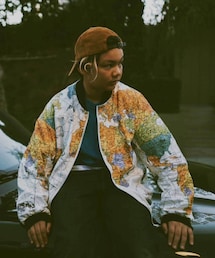 ROYAL FLASH | SAINT MICHAEL/セント マイケル×ドクター・ウー/BJ_PARER JKT/WORLD MAP/W(ジャケット/アウター)