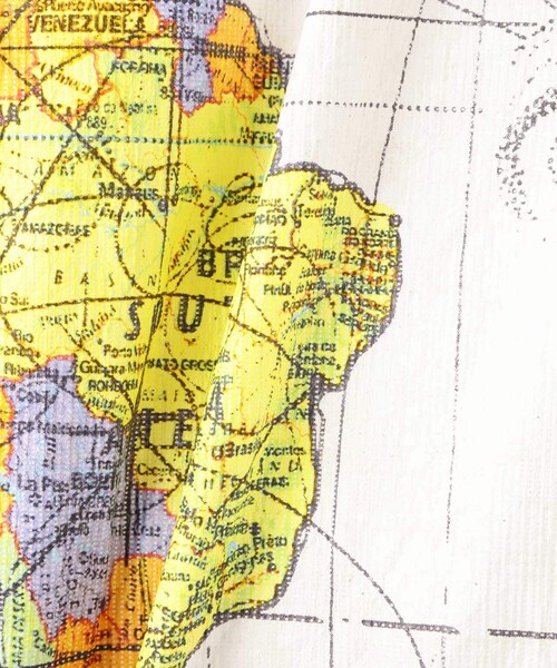 ROYAL FLASH（ロイヤルフラッシュ）の「SAINT MICHAEL/セント マイケル×ドクター・ウー/BJ_PARER JKT/WORLD MAP/W（ジャケット/アウター・ホワイト・M/L/XL）」の13枚目の写真