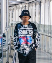 ROYAL FLASH | SAINT MICHAEL/セント マイケルLS TEE/SM6/TIE DYE(トップス)