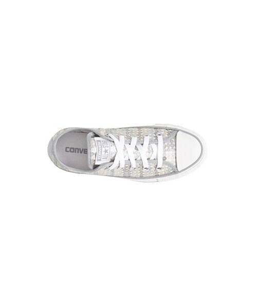 CONVERSE(コンバース)の「Converse Chuck Taylor® All Star® 'Sequin Shine Ox' Low Top Sneaker (Women)(スニーカー・レディース・Silver・9 M/8.5 M)」の3枚目の写真