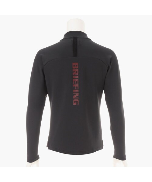 BRIEFING（ブリーフィング）の「MENS LS HALF ZIP SHIRT