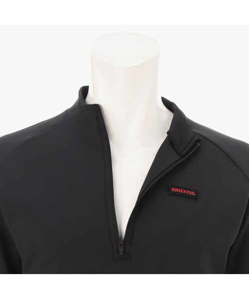 2022年 BRIEFING MENS LS HALF ZIP SHIRT BRIEFING（ブリーフィング）の「MENS LS HALF ZIP SHIRT