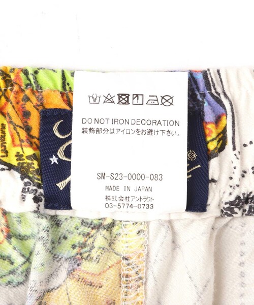 ROYAL FLASH（ロイヤルフラッシュ）の「ＤＷ＿ＰＡＪＡＭＡ ＰＮＴ／ＷＯＲＬＤ ＭＡＰ／（パンツ・ホワイト・M/L/XL）」の12枚目の写真