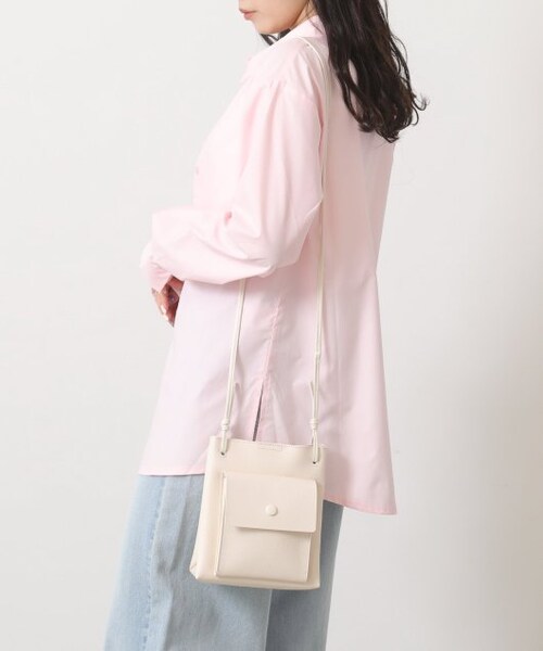 RAY CASSIN（レイカズン）の「ラップポケショルダー（バッグ・レディース・クロ/キナリ/シルバー・FREE）」の10枚目の写真