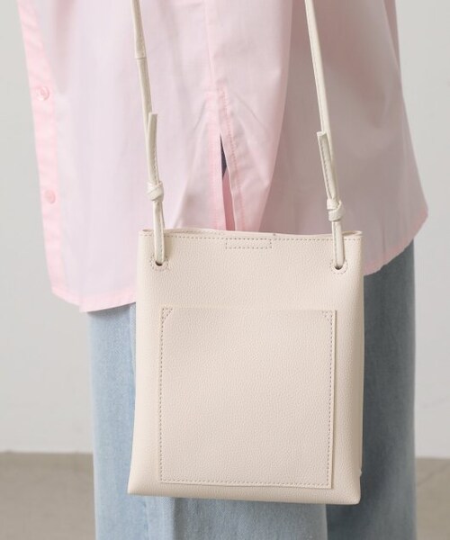 RAY CASSIN（レイカズン）の「ラップポケショルダー（バッグ・レディース・クロ/キナリ/シルバー・FREE）」の14枚目の写真