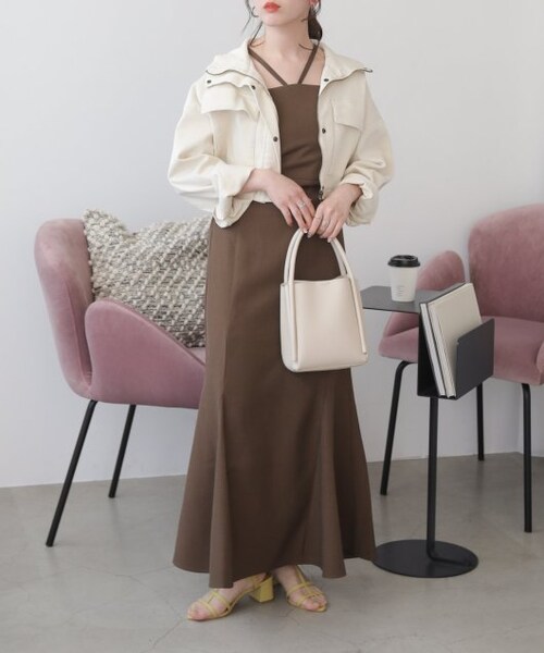 RAY CASSIN（レイカズン）の「ヒールナローサンダル（シューズ・レディース・クロ/イエロー/ブラウン・M/L）」の13枚目の写真