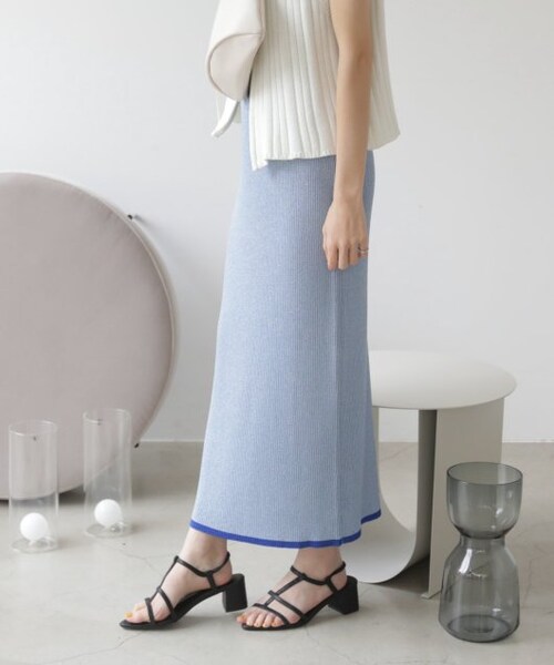 RAY CASSIN（レイカズン）の「ヒールナローサンダル（シューズ・レディース・クロ/イエロー/ブラウン・M/L）」の22枚目の写真