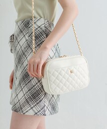 OLIVE des OLIVE | OLエンブレム付きキルティングショルダー(ショルダーバッグ)