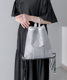 イアパピヨネ　シルバー ナイロン リュック・バックパック ear PAPILLONNER（イアパピヨネ）｜バックパック/リュック