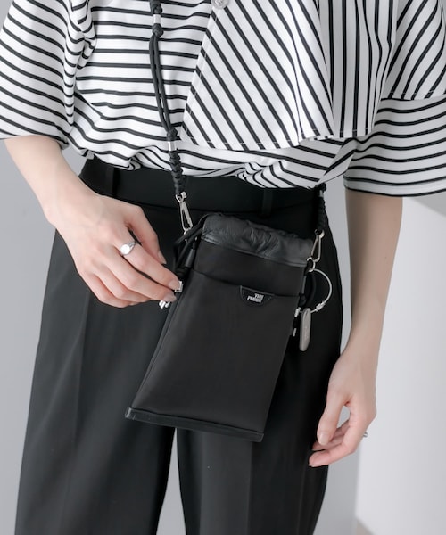 別注THE PURSE】TULLEDRAWSTRING BAG 巾着バッグ 【公式通販】