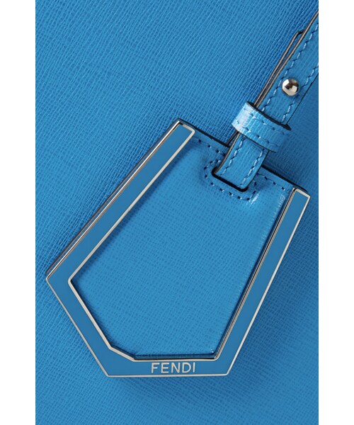 FENDI（フェンディ）の「Fendi 2Jours Medium textured-leather shopper（トートバッグ・レディース・Blue）」の6枚目の写真