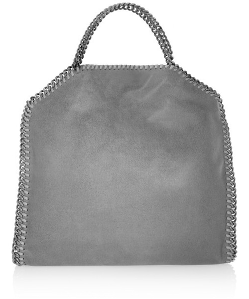 STELLA McCARTNEY（ステラマッカートニー）の「Stella McCartney The Falabella faux brushed-leather shoulder bag（ショルダーバッグ・レディース・Gray）」の2枚目の写真
