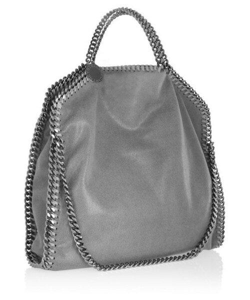STELLA McCARTNEY（ステラマッカートニー）の「Stella McCartney The Falabella faux brushed-leather shoulder bag（ショルダーバッグ・レディース・Gray）」の3枚目の写真