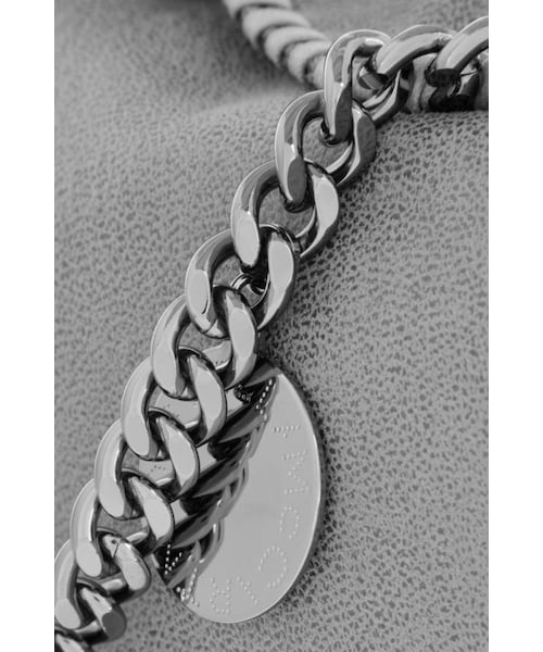 STELLA McCARTNEY（ステラマッカートニー）の「Stella McCartney The Falabella faux brushed-leather shoulder bag（ショルダーバッグ・レディース・Gray）」の7枚目の写真