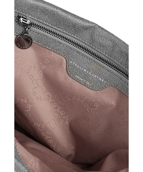 STELLA McCARTNEY（ステラマッカートニー）の「Stella McCartney The Falabella faux brushed-leather shoulder bag（ショルダーバッグ・レディース・Gray）」の6枚目の写真