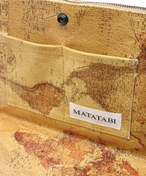 MATATABI(マタタビ)の「MATATABI 『PARIS』スモールクラッチバッグ(クラッチバッグ・メンズ・ベージュ・FREE)」の8枚目の写真